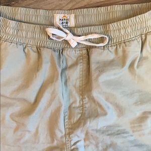 marine later khaki shorts